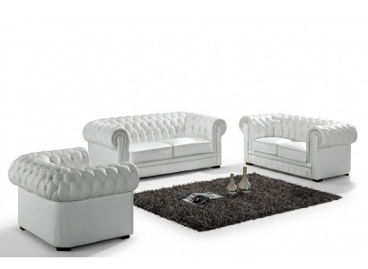 Chesterfield bankstel Klassieke woonkamer bankstellen bankstel set bekleding  Chesterfield bankstel Klassieke woonkamer bankstellen bankstel set bekleding