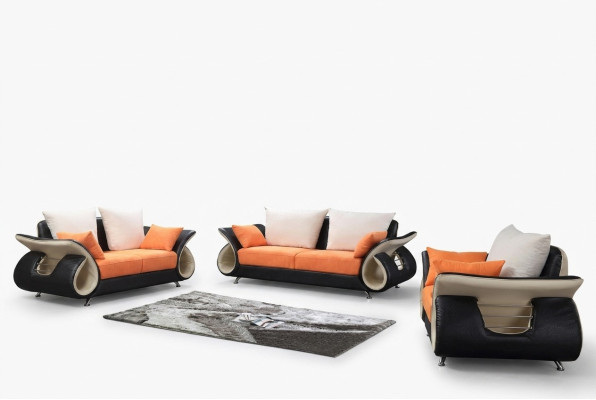 Moderne woonkamer bank stoffering compleet set bank bankstellen