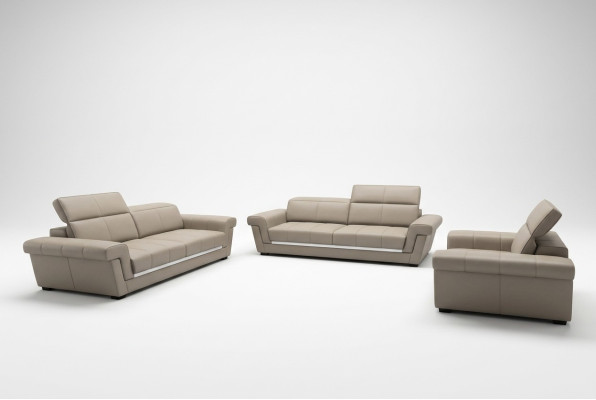 Designer bankstel stoffen leren bankstel bankstel set combinatie 3+2+1