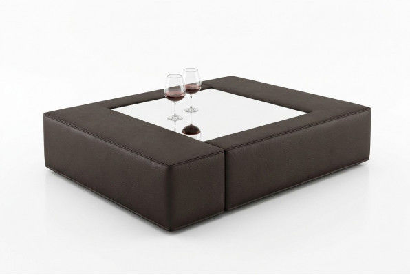 Luxe glazen tafel: Moderne bijzettafel voor in de woonkamer - Kindveilig