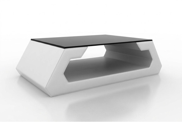 Salontafel Design Woonkamer Glas Lederen Bank Bank Tafel Bijzettafel Koffie