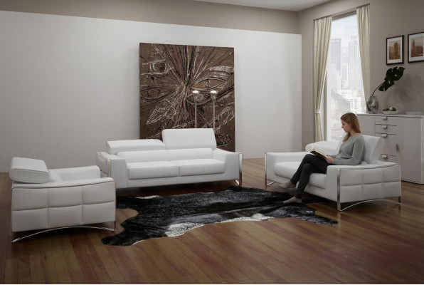 Multifunctionele leren bank zitkussen woonkamer leren bankstel sofa