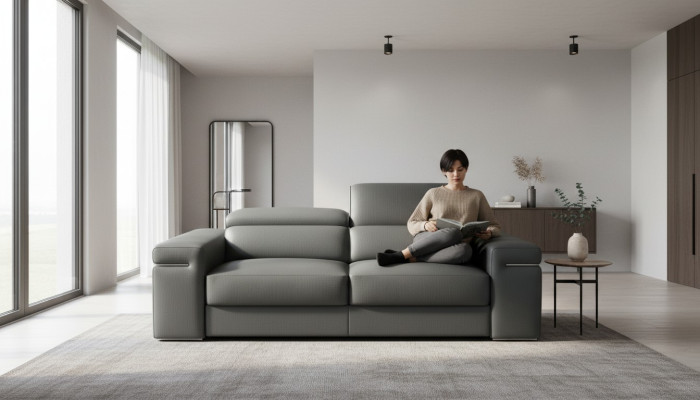 Leren bankstel woonlandschap set ontwerp modern bankstel 3+2+1 banken 8020