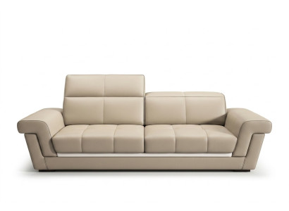Leren bank bank woonlandschap 3-zits design moderne bank 5136_3ER