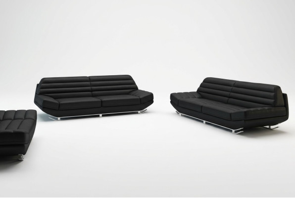 Bankstel Designbank 3+2 Set Beklede Bank Leren Woonkamersets