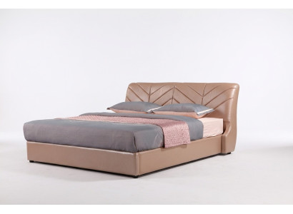 Modern luxe design bed XXL bedden stijl hotel dubbel leder 140 160
