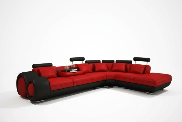 Multifunctionele leren bank zitkussen decor woonkamer leren bankstel sofa