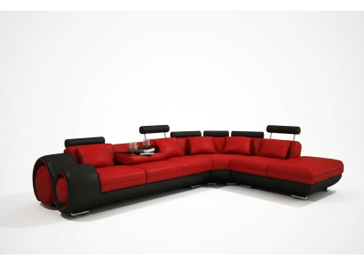 Multifunctionele leren bank zitkussen decor woonkamer leren bankstel sofa