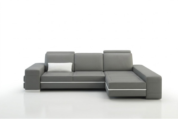 Leren bank woonlandschap L-vorm design modern bank hoek decor banken