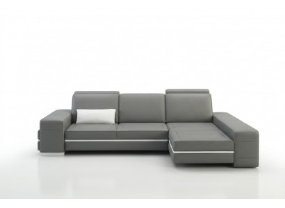 Leren bank woonlandschap L-vorm design modern bank hoek decor banken