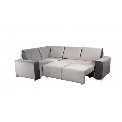 Ontwerp hoekbankbankbank met bekleding, zitbankhoeken banken met bedfunctie slaapbank.