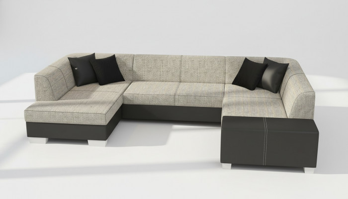 Bank Bank Modern Slaapbank Bank Bedfunctie Bekleed Hoekbank