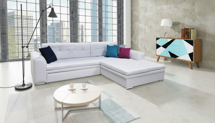 Ontwerphoekbank met slaapfunctie bank bekleding bankstellen textiel banken bank