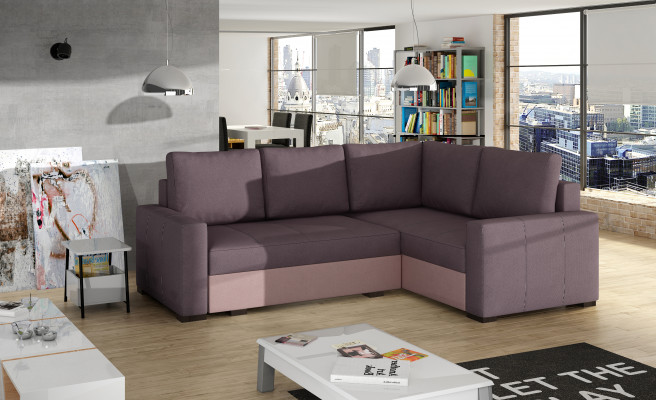 Ontwerp hoekbank slaapbank met bedfunctie bank lederen bekleding textiel banken Nieuw 1469