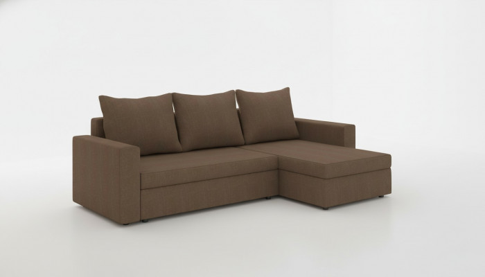 Ontwerp hoekbank slaapbank bedfunctie bank leer bekleding textiel sofa's nieuw 502