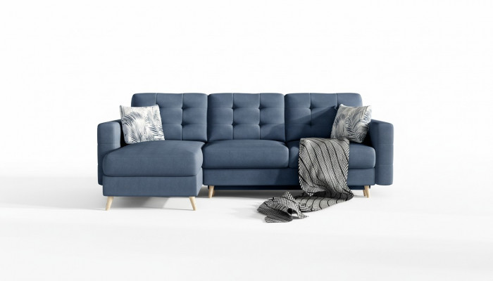 Ontwerp hoekslaapbank met slaapfunctie bank textiel lederen bekleding banken nieuw