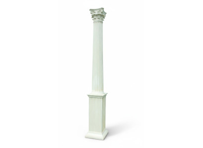 313 cm XXL Grote zuil Stijl 1900 Oud Griekse Antieke Stijl Restaurant Café