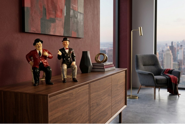 Ontwerp Flip Klep Figuur Standbeeld Sculptuur Figuren Sculpturen Decoratie 5302 Nieuw
