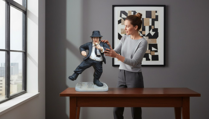 Ontwerp Blues Brothers Figur Standbeeld Sculptuur Figuren Beelden Decoratie 5324