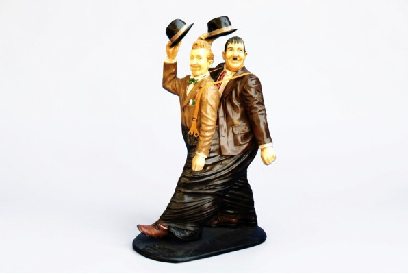 Ontwerp Figuur Tweeling Standbeeld Sculptuur Figuren Beelden Decoratie Deco 5370