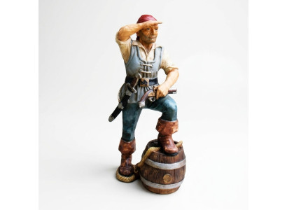 Ontwerp Piraat Figuur Standbeeld Sculptuur Figuren Sculpturen Decoratie Deco 5601 Nieuw