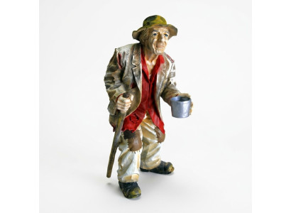 Ontwerp Bedelaar Figuur Standbeeld Sculptuur Figuren Sculpturen Decoratie Deco 5623 Nieuw