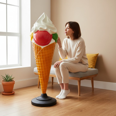 Ontwerp Ijs Ijsstand Beeld Standbeeld Sculptuur Figuren Sculpturen Decoratie