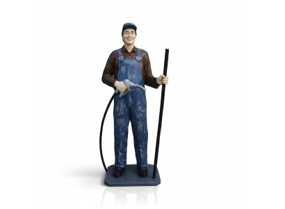 Ontwerp VS tankstation figuur standbeeld sculptuur figuren sculpturen decoratie deco