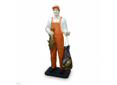 Ontwerp Fischer Figuur Standbeeld Sculptuur Figuren Sculpturen Decoratie Deco 5661 Nieuw