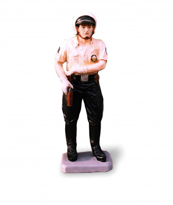 VS Highway Police Officer Figurine Standbeeld Sculptuur Beeldjes Sculpturen Decoratie Deco
