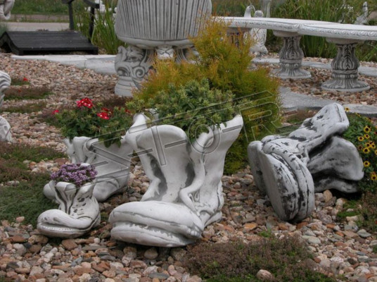Bloembak Plantenbak Natuur Decoratie Figuur Bloempotten Tuin Vazen