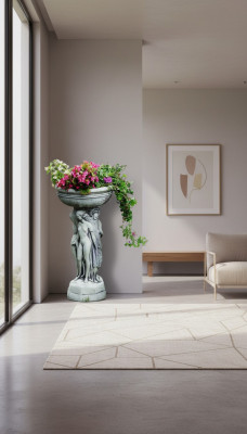 Bloempot plant natuur pot decoratie figuur bloempotten tuin vazen