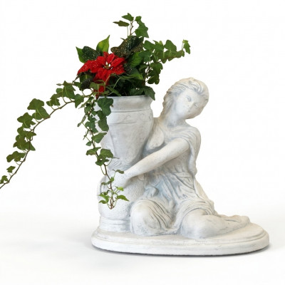 Bloempot plantenbak decoratie figuur bloempotten vazen natuur tuin