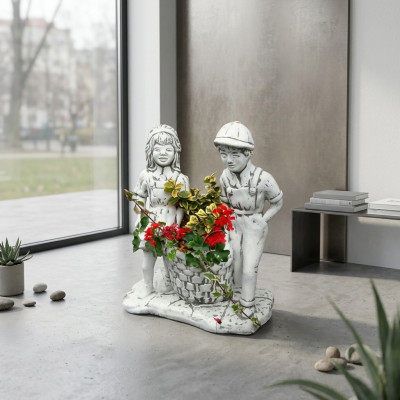 Bloembak Natuur Plantenbak Decoratie Figuur Bloempotten Vaas Tuin