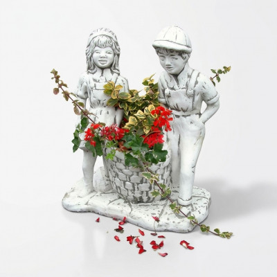 Bloembak Natuur Plantenbak Decoratie Figuur Bloempotten Vaas Tuin