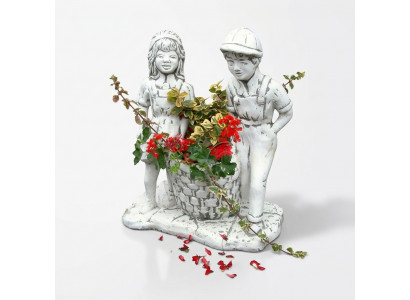 Bloembak Natuur Plantenbak Decoratie Figuur Bloempotten Vaas Tuin