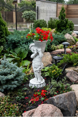 Bloembak Plantenbak Decoratie Figuur Vazen Bloempotten Tuin Natuur