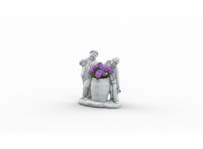 Charlie Chaplin Bloempot Plantenbak Decoratie Figuur Bloempotten