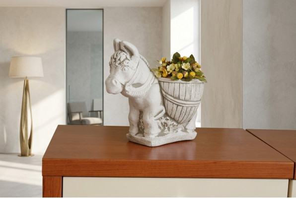 Bloembak Plantenbak Decoratiefiguur Vazen Bloempotten Natuurlijke Tuin