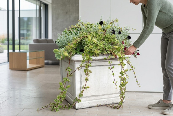 Bloempot plant pot decoratie figuur vazen tuin natuur bloempotten
