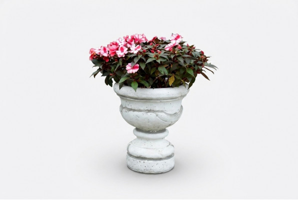 Figuur Bloempot Plantenpot Wit Decoratie Figuur Bloempotten Tuin