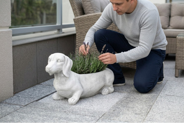 Bloembak plant pot decoratie tuin figuur vazen bloempotten natuur