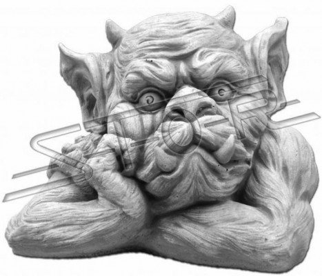 Trol 19cm Sculptuur Ontwerp Figuur Standbeeld Tuin Beelden Standbeelden