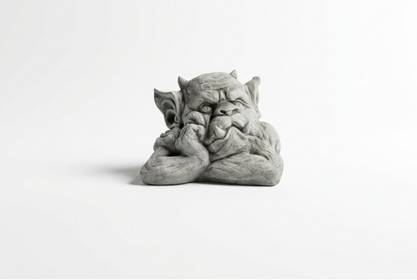 Trol 19cm Sculptuur Ontwerp Figuur Standbeeld Tuin Beelden Standbeelden