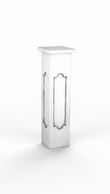 Decoratie zuil zuilen in antieke stijl Romeinse standbeelden sokkel.