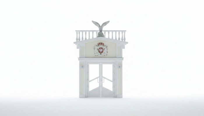 Edele wapen decoratie huis muur tuin sculptuur figuur sculpturen
