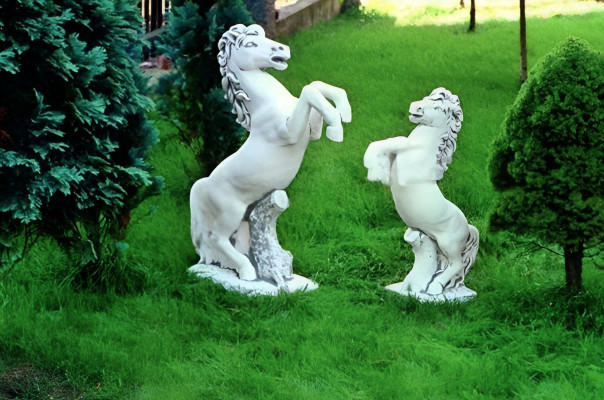 Tuindecoratie Paard Standbeeld Sculptuur Figuren Beeldhouwwerken Ontwerper