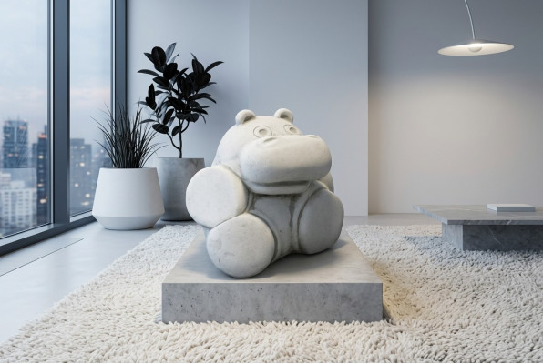 Tuindecoratie Nijlpaard Standbeeld Sculptuur Beelden Beeldhouwwerken Ontwerper