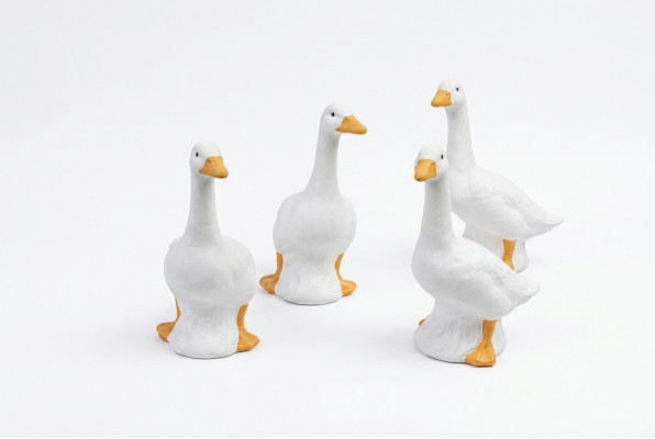 Tuindecoratie Eend Standbeeld Sculptuur Figuren Beeldhouwwerken Ontwerper