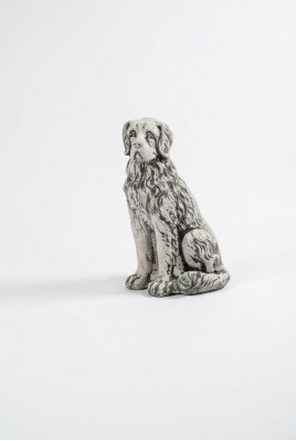 Tuindecoratie Hond Standbeeld Beeld Grijs Beeldhouwwerken Ontwerper